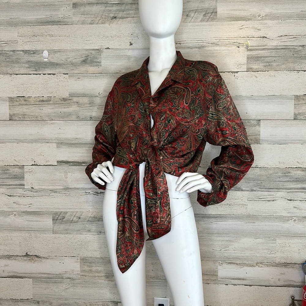 Victoria Secret Floral Paisley Pajama dress Size Large